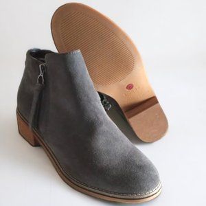 Blondo Gray Ankle Boots